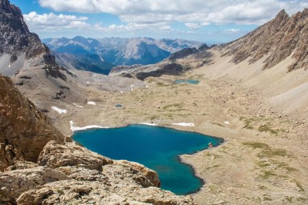 Lac des 9 Couleurs depuis le sommet !