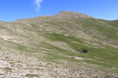 On prend pied sur la crête