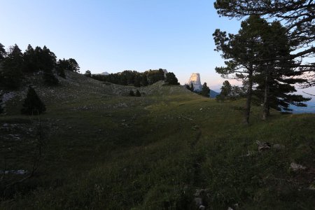 Sur les crêtes.