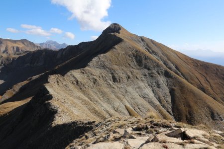 La crête vers le Piolit.