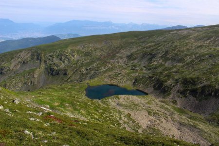 Redescente sur le Lac de Brouffier