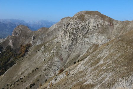 Le Clot du Rocher, l’Aiguille et l’Arche.