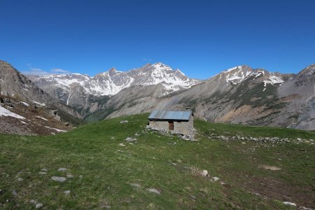 Retour à la cabane.