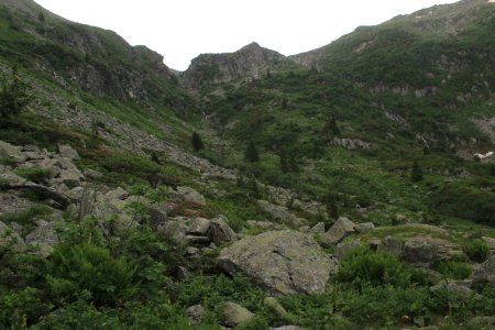 Montée par le sentier des deux ruisseaux