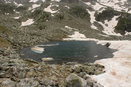 Flaque près du Lac Blanc