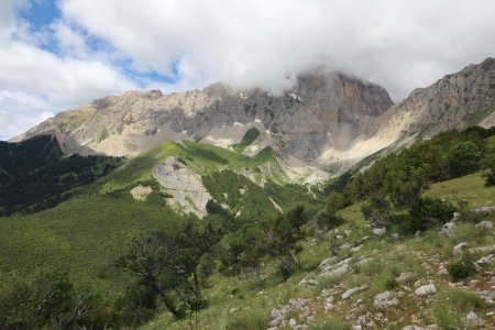 Magnifique point de vue, dommage pour les nuages.