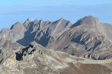 Pointe de Mary, Dents et Mont de Maniglia.