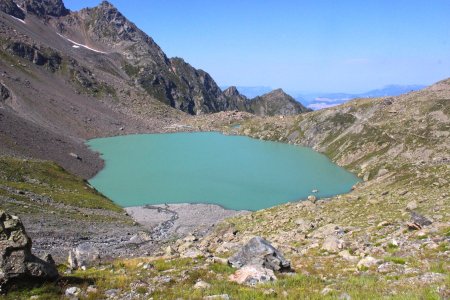 Au-dessus du Lac Blanc