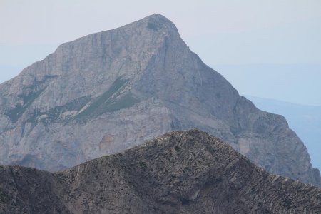 La Tête de Garnesier, avec le final vers le sommet par l’itinéraire des vires...