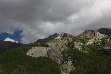 La Pointe Basse depuis Maljasset