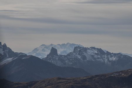 Massif de Peclet/Polset au dessus de la Pierra Menta