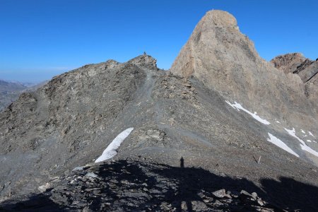 Retour au col d’Asti.