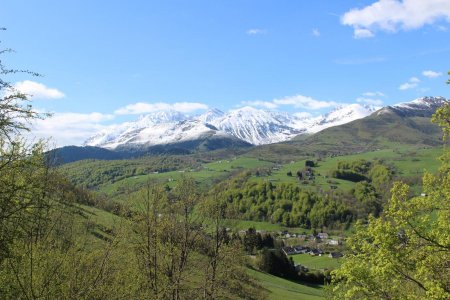 Vue vers le sud-est