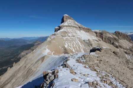 Le Grand Ferrand, du sommet de la Tête de Vallon Pierra.