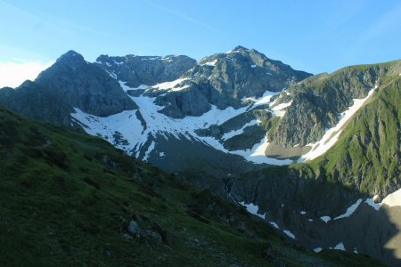  La suite, traversée du névé