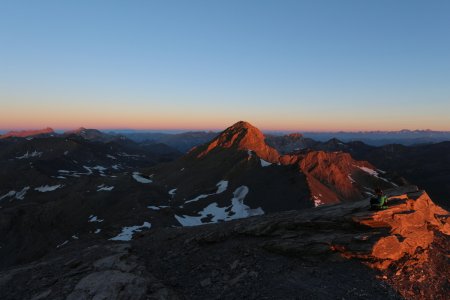 Lever de soleil sur le Rubren.