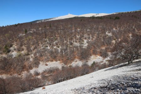 On va rejoindre le fond de la combe de la Grave.