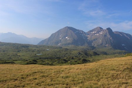 Vue vers le plateau