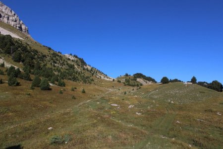 Montée vers le plateau