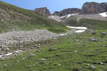 La brèche dans le rétro.