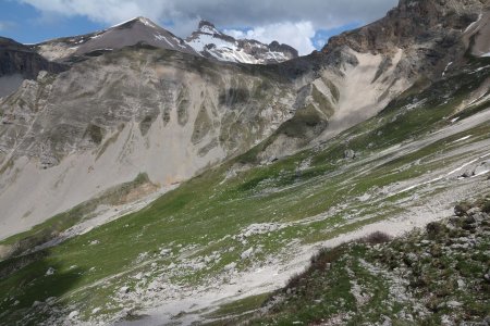 Entame de la descente dans le Fleyard.