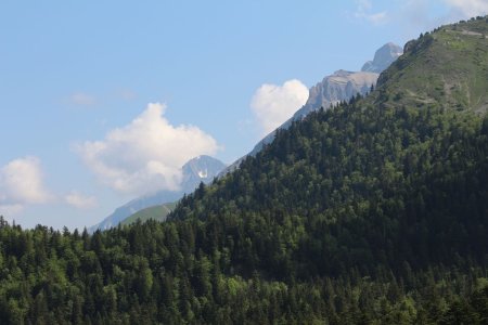 Point de vue insolite sur les géants dévoluards...