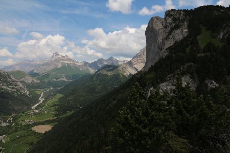 Vue rare du sommet de Mini Chamousset...