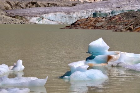 Lac et Glacier du Grand Méan