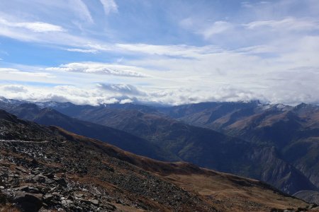 Arrivée au col Vallée de la Maurienne