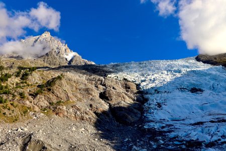 Aiguille du Midi et Glacier des Bossons