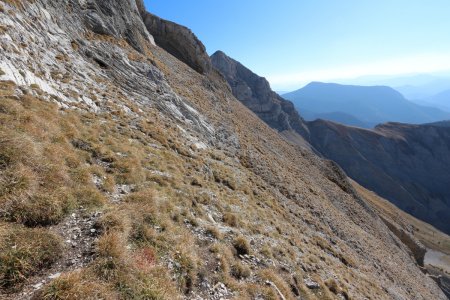 La traversée de la face ouest.