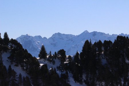 A l’approche de la Croix de l’Alpe, Belledonne se révèle