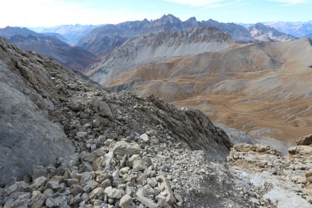 Jonction avec le grand couloir.