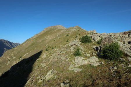 Le début de la crête de Plarol est débonnaire