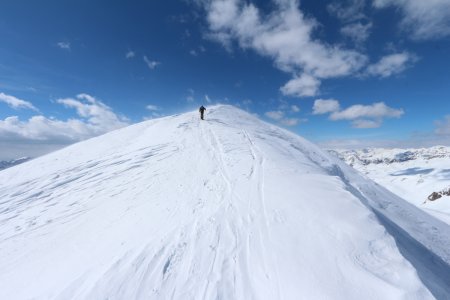 Arrivée à la Tête de Paneyron.