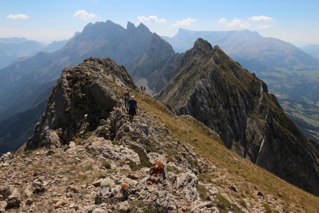 Traversée sur le fil d’une montagne unique...