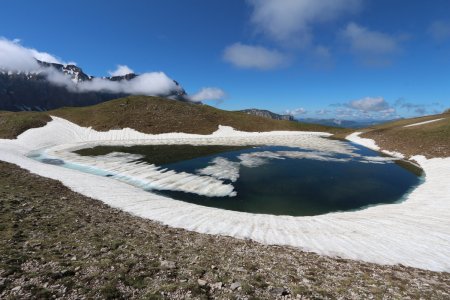 Le lac du Lauzon.