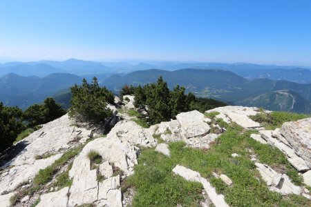 La crête sud.