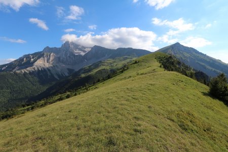 L’Obiou, vu de la Fenne.