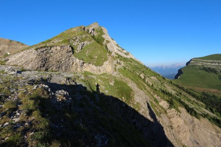 Jonction avec le sentier.