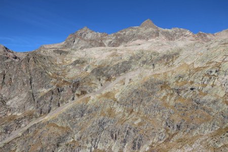 Les Choucières Vertes et l’Aiguille des Espères.