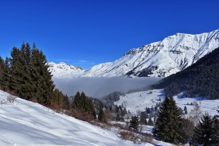 Vers la Lauzière et le Mont du Fût