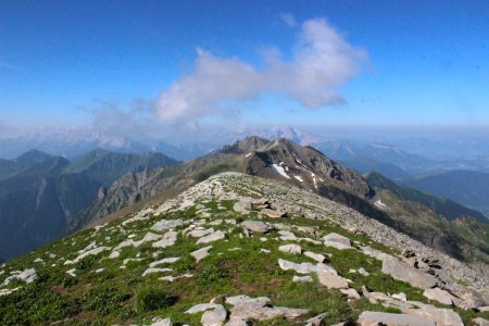 Au sommet de la Tête des Chétives