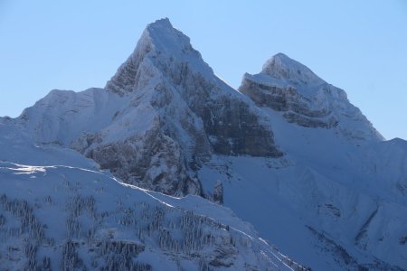 Le Roc prend des airs de montagne inaccessible...