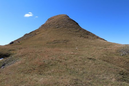 Le sommet du Haut Bouffet, versant Hautes-Alpes.