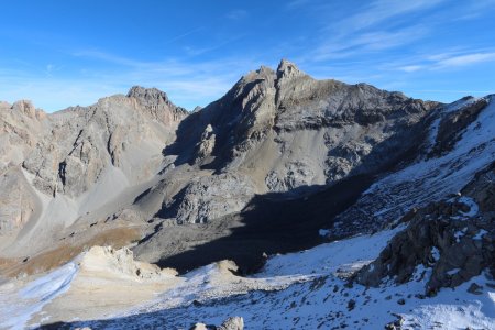 Le Pic des Heuvières et les Pics Nord et Sud de la Font Sancte