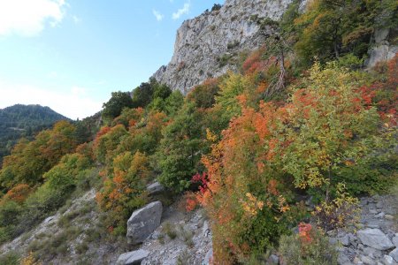 À la dernière traversée vers le col du Morgonnet.