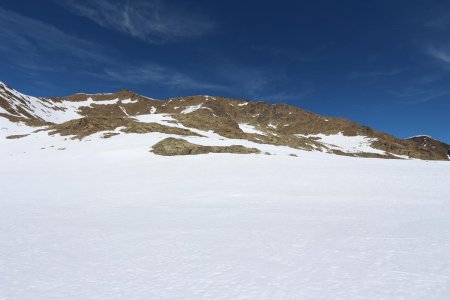 Dernier regard vers l’antécime de la Tête de l’Autaret.