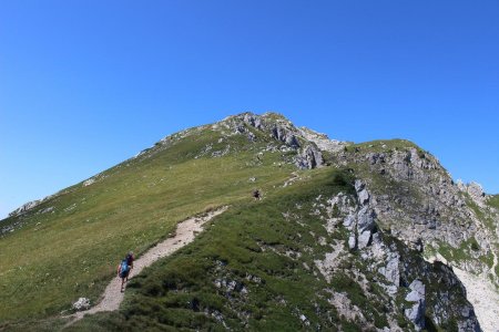 Montée vers le sommet