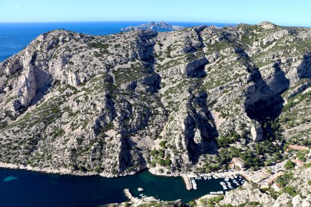 Calanque de Morgiou depuis le belvédère 